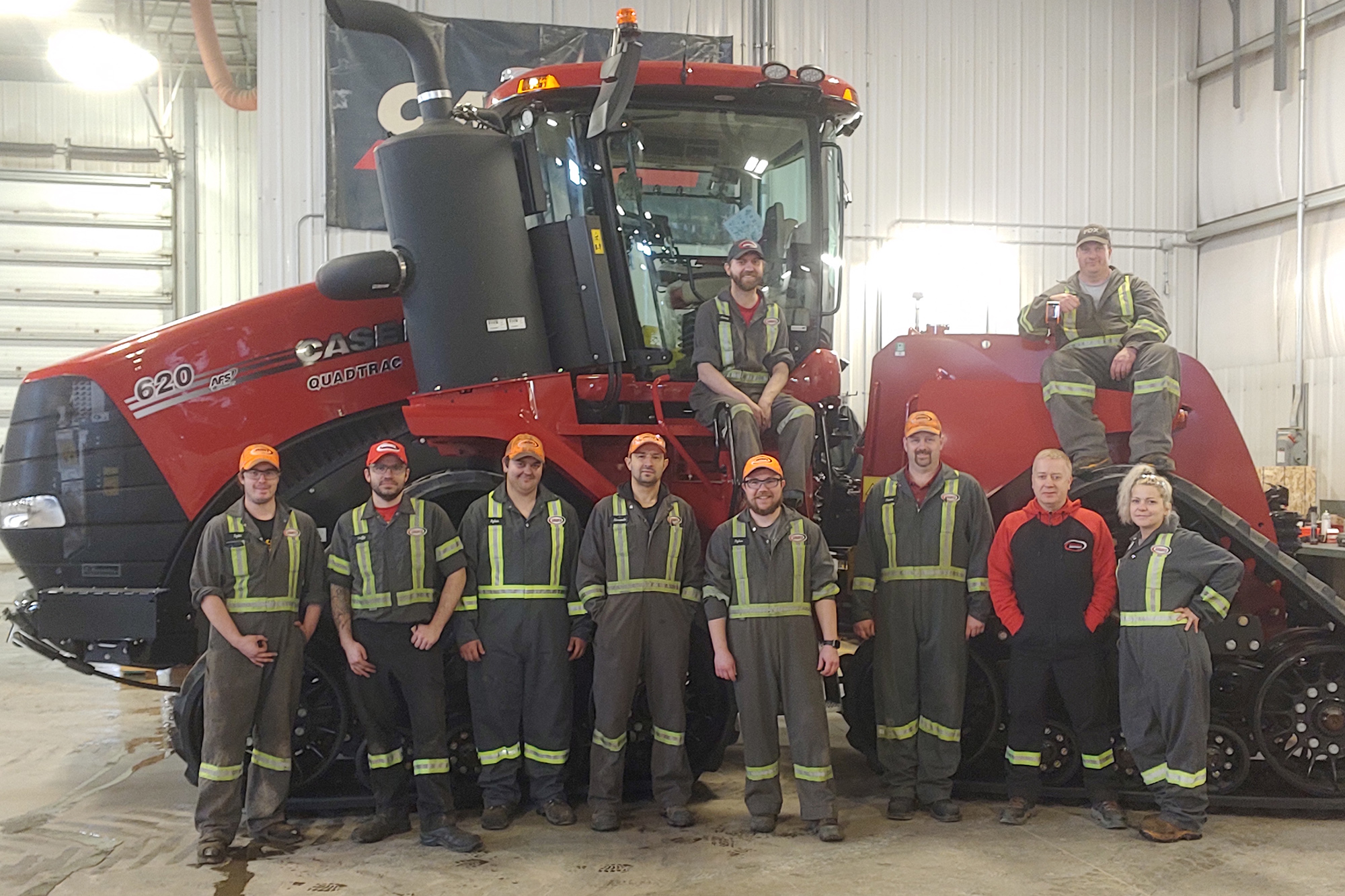 Case IH Pinnacle Service Award for Weyburn